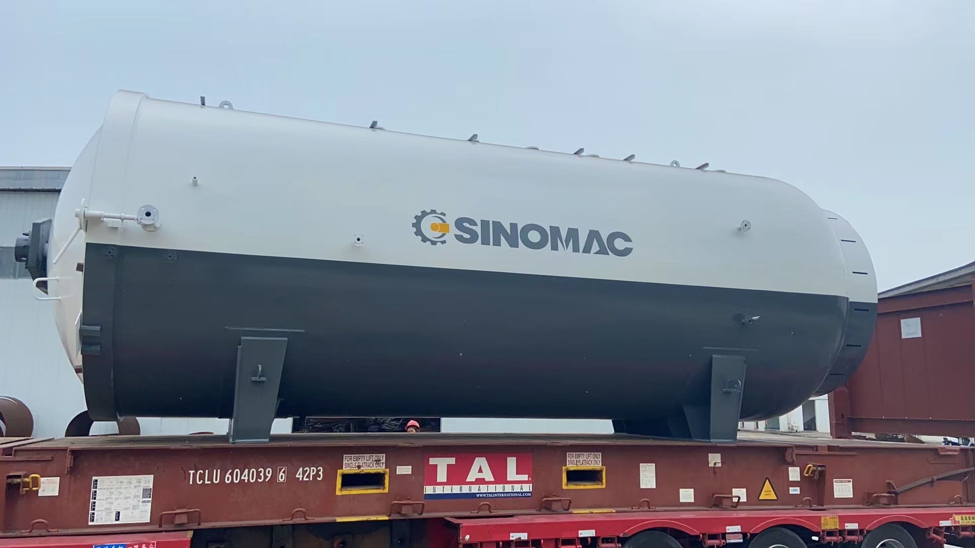 El autoclave para vidrio de Sinomac es enviado a Ucrania