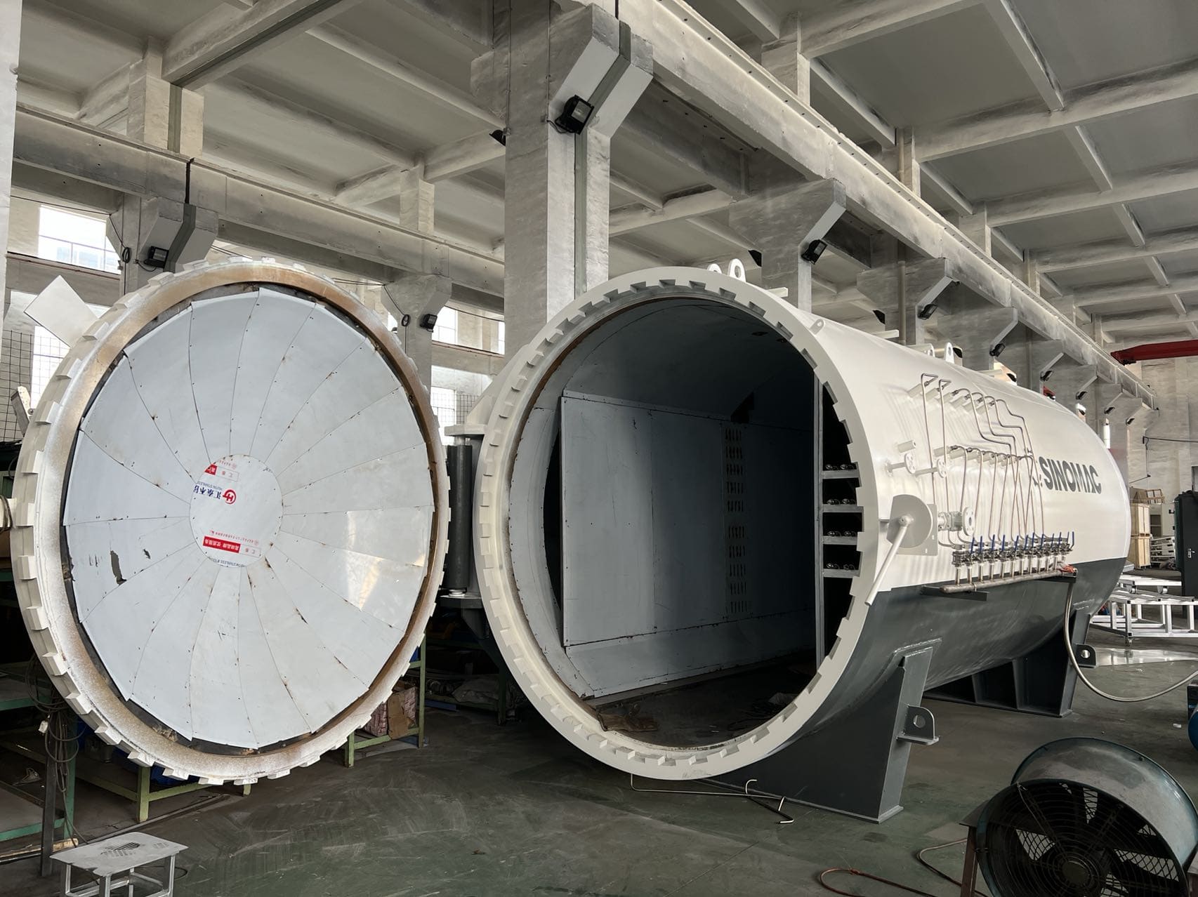 El autoclave para vidrio de Sinomac con certificación ASME se pone en marcha con éxito en Canadá
