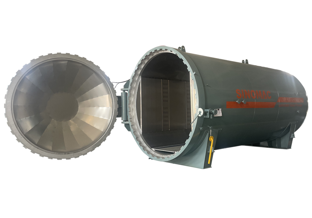 Autoclave para vidrio de seguridad para construcción SINOMAC