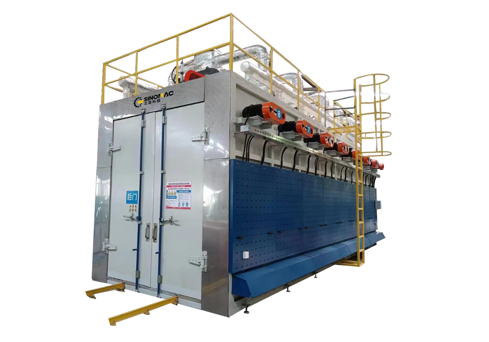 Horno de homogeneización de vidrio SINOMAC