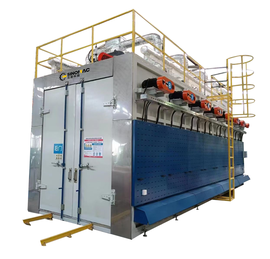Horno de homogeneización de vidrio SINOMAC